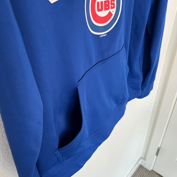 Chicago Cubs MLB Genuine Merchandise Hoodie Color Blue Size Medium - Picture 4 of 16